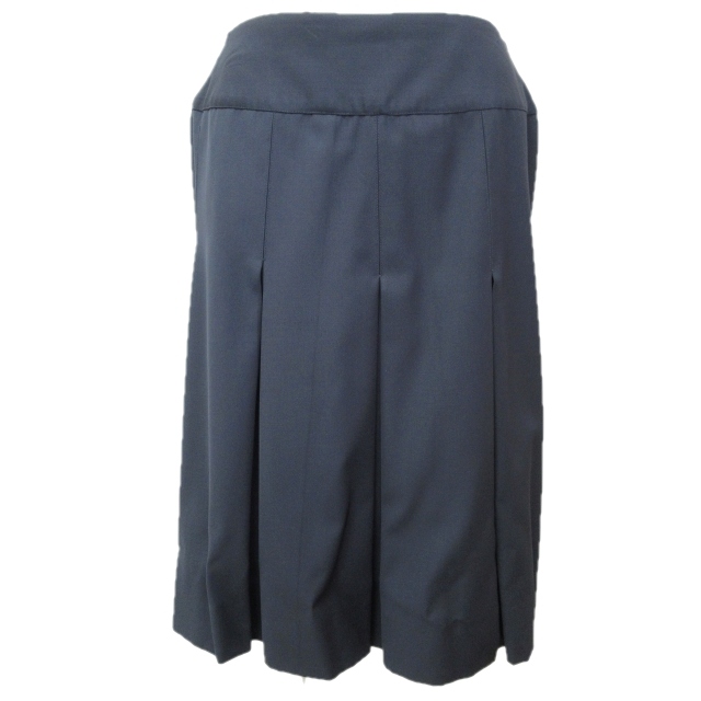 シャネル CHANEL 美品 ヴィンテージ プリーツ スカート 膝丈 2795V154  