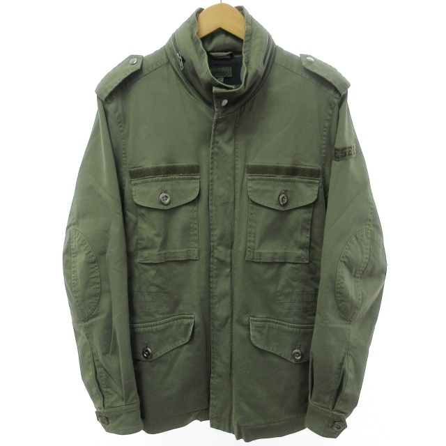 ディーゼル DIESEL M-65 ミリタリー ジャケット N78 ブルゾン フード 