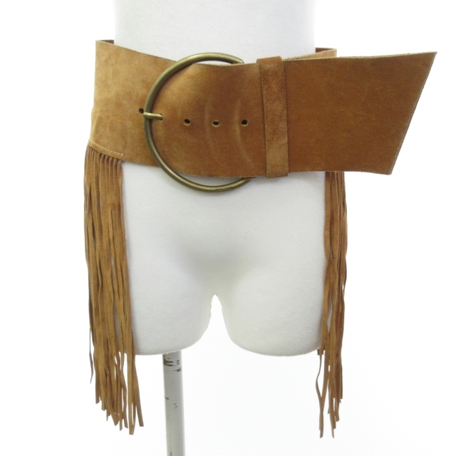 MIU MIU ブラウン スエード ベルト Miu Miu ミュウミュウ カットアウト