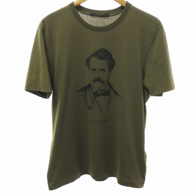 ルイヴィトン LOUIS VUITTON 美品 15AW 肖像画 Tシャツ カットソー 