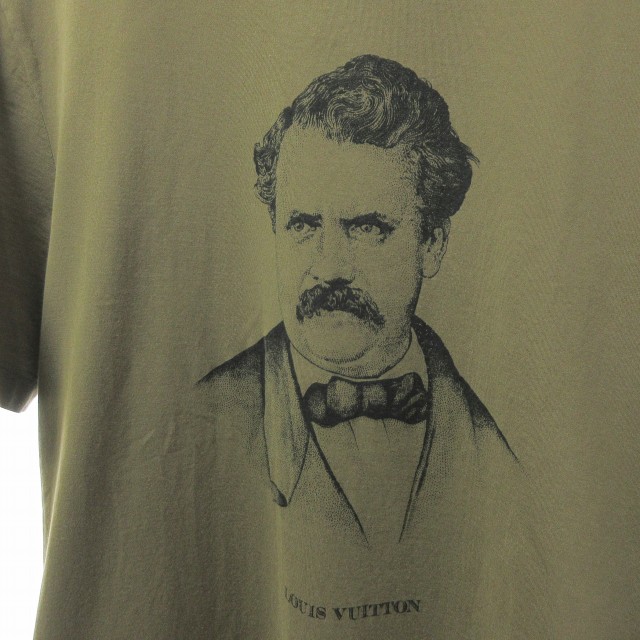 ルイヴィトン LOUIS VUITTON 美品 15AW 肖像画 Tシャツ カットソー  