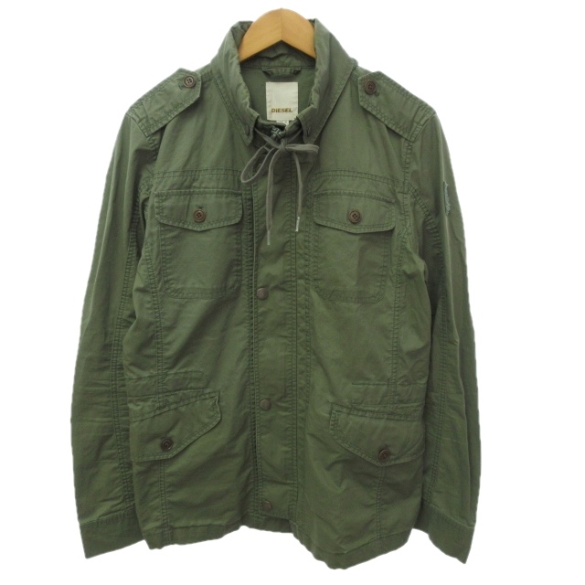 ディーゼル DIESEL M-65 ミリタリー ジャケット ジップアップ ブルゾン 
