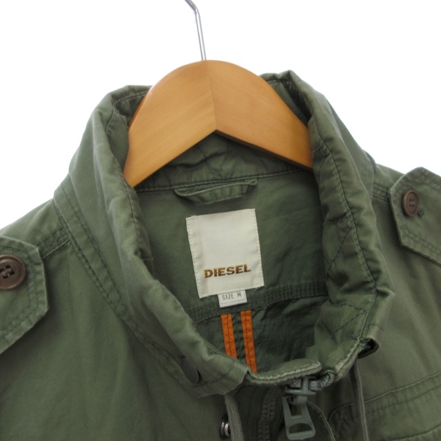 ディーゼル DIESEL M-65 ミリタリー ジャケット ジップアップ ブルゾン
