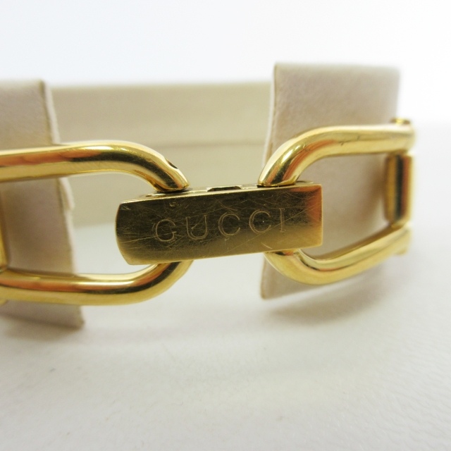 グッチ GUCCI 1500 バングルウォッチ クォーツ時計 腕時計 ブラック