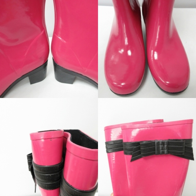 ケイトスペード KATE SPADE レインブーツ ロングブーツ ヒール