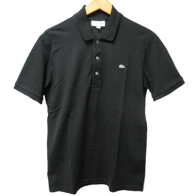 ラコステ半袖ポロシャツ ブラック （ラコステ LACOSTE 『L1264』定番 