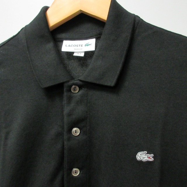 ラコステ LACOSTE 美品 近年モデル ポロシャツ PH441EL スリムフィット 