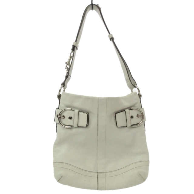 コーチ COACH ショルダーバッグ 1452 レザー 斜め掛け クロスボディ 白  