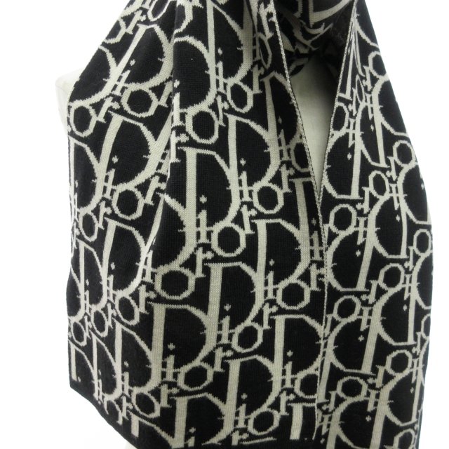 クリスチャンディオール Christian Dior 希少 トロッター柄 マフラー  