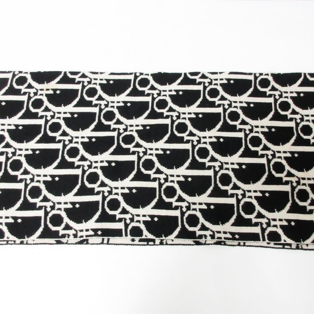 クリスチャンディオール Christian Dior 希少 トロッター柄 マフラー  