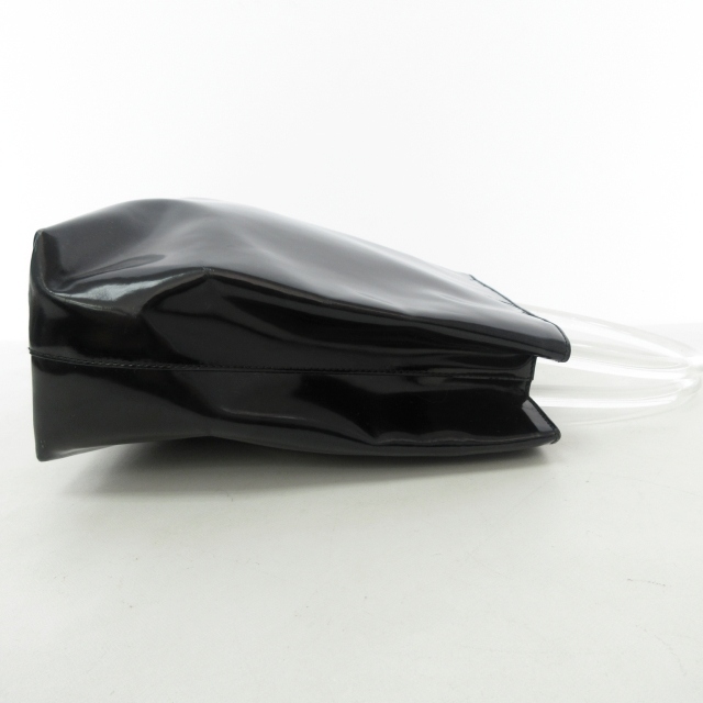 MalkO PRADA プラダ ハンドバッグ クリアハンドル エナメル MalkO様専用 PRADA プラダ ハンドバッグ クリアハンドル