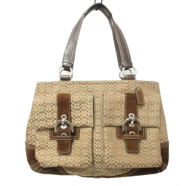 コーチ COACH 6427 トートバッグ ショルダーバッグ シグネチャー 切替 
