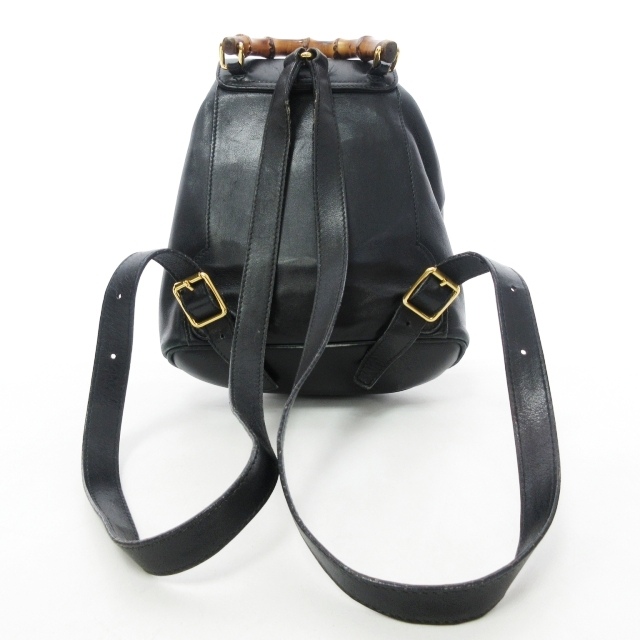 グッチ GUCCI ヴィンテージ バンブー ミニ リュックサック バック  