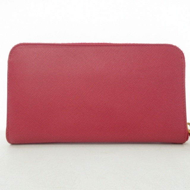 プラダ PRADA 長財布 ロングウォレット サフィアーノ レザー 三角 