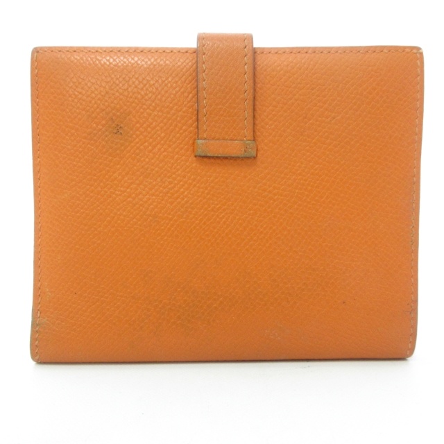 エルメス HERMES ベアンコンパクト ウォレット 二つ折り財布 ヴォー 