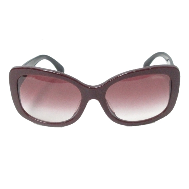 シャネル CHANEL ココマーク サングラス メガネ 5322-A ボルドー 系 57  