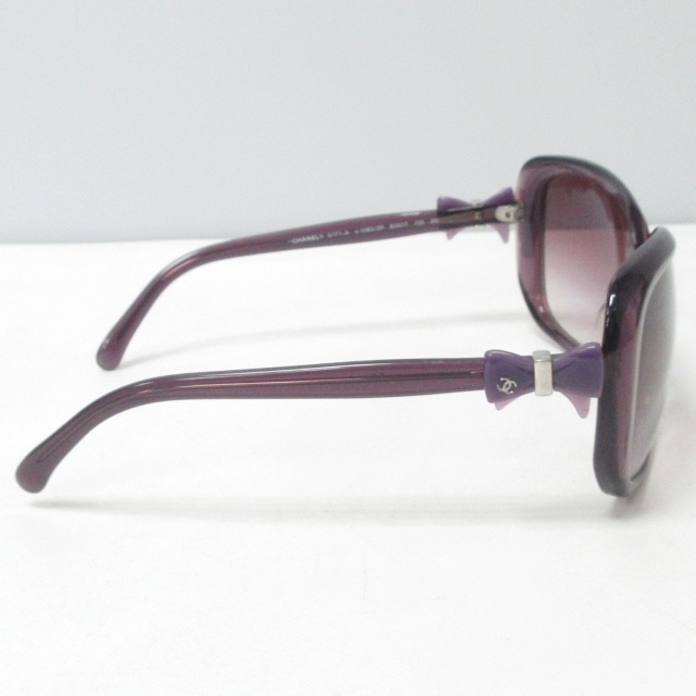 CHANEL シャネル　5171-A パープル リボン　ココマーク　サングラス CHANEL シャネル 5171-A パープル リボン ココマーク サングラス