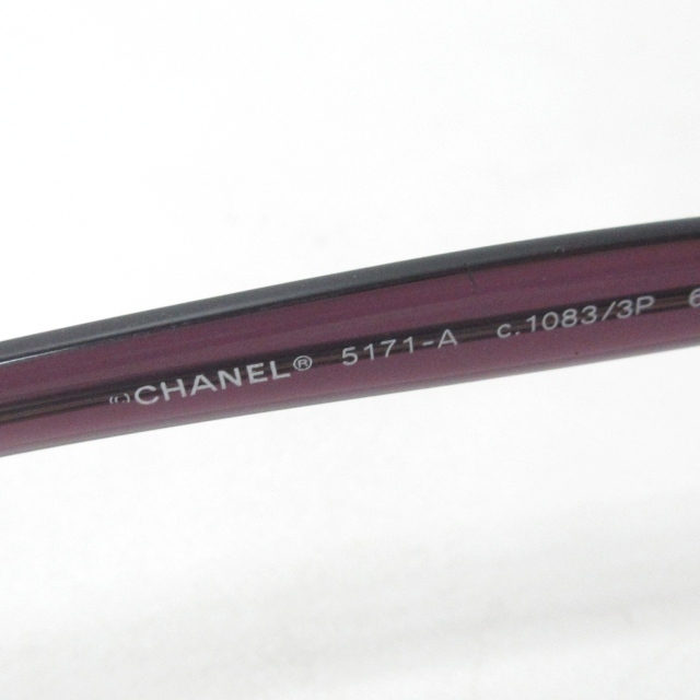 シャネル CHANEL ココマーク サングラス メガネ リボンモチーフ 5171-A