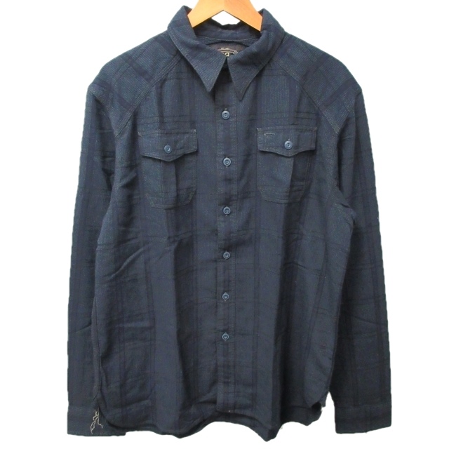 未使用品 ダブルアールエル RRL ラルフローレン タグ付 ワークシャツ 