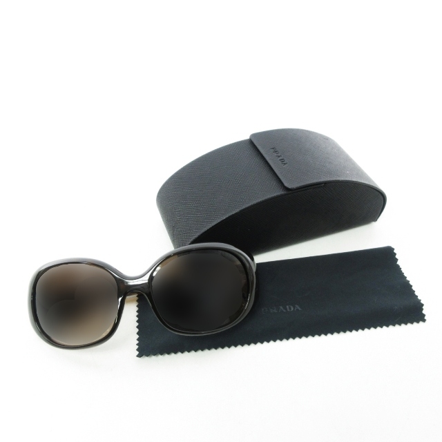 未使用 PRADA プラダ トライアングルロゴ 三角タグ サングラス べっ甲  