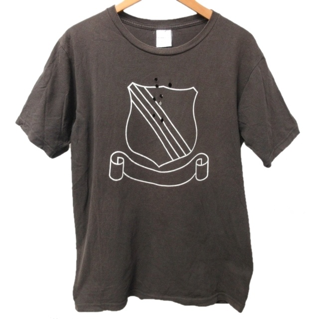 ナンバーナイン NUMBER (N)INE EMBLEM CLASH PIGMENT BIO TEE Tシャツ  