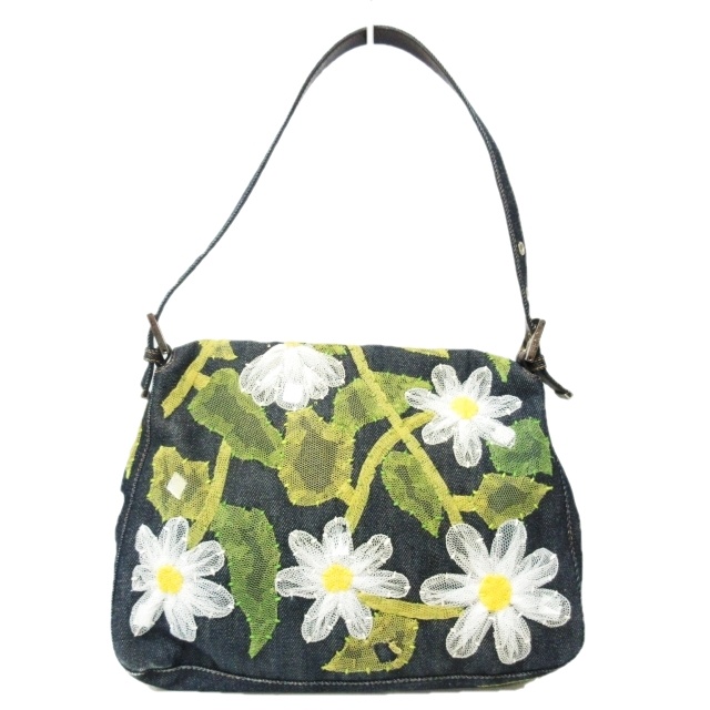 FENDI 来れる 花柄ハンドバッグ