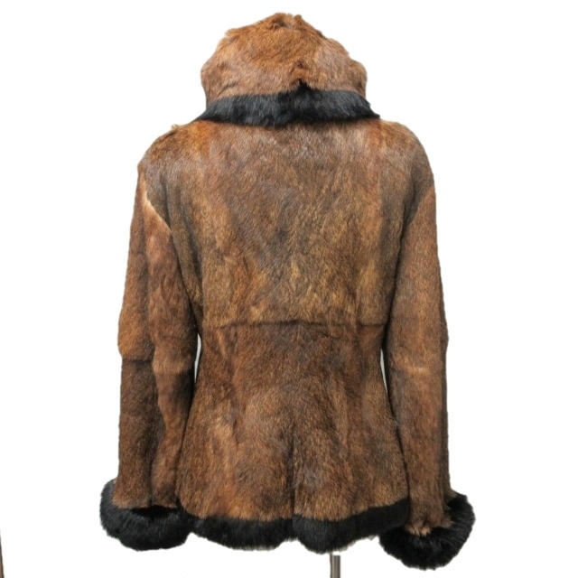 ドルチェ&ガッバーナ ドルガバ DOLCE&GABBANA ラビットファー コート  