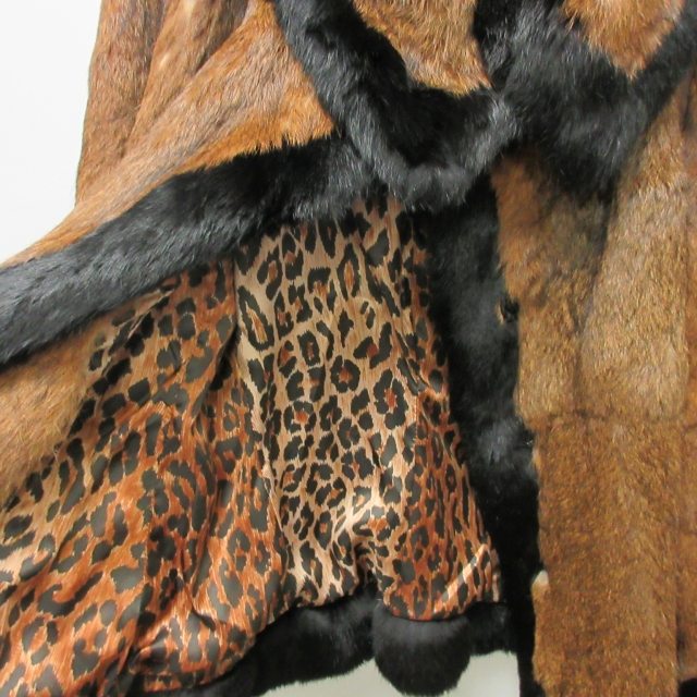 ドルチェ&ガッバーナ ドルガバ DOLCE&GABBANA ラビットファー コート  