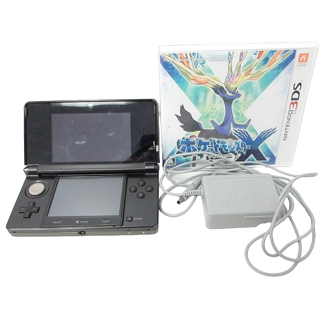 任天堂 NINTENDO 3DS 本体(CTR-001)+ポケットモンスターX×ファイアー  