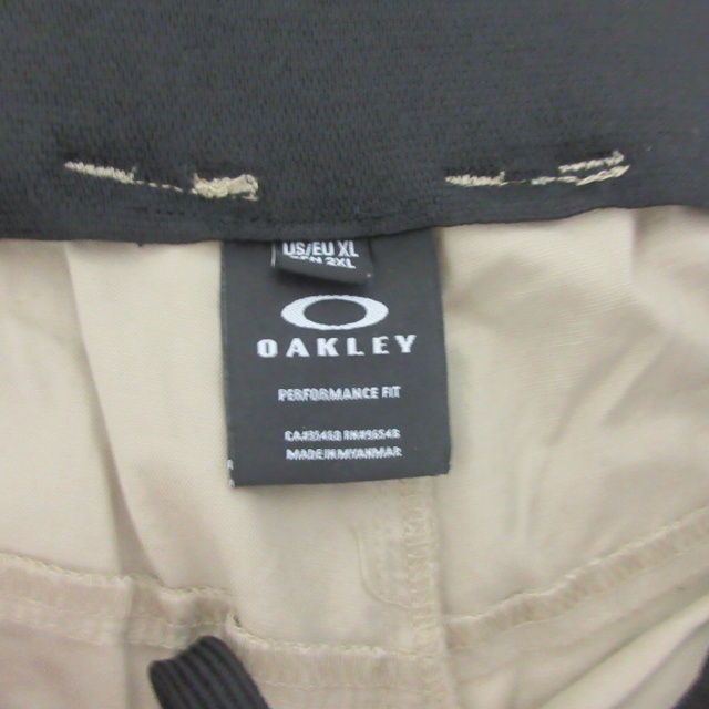 OAKLEY パフォーマンスフィット ベージュパンツ XL
