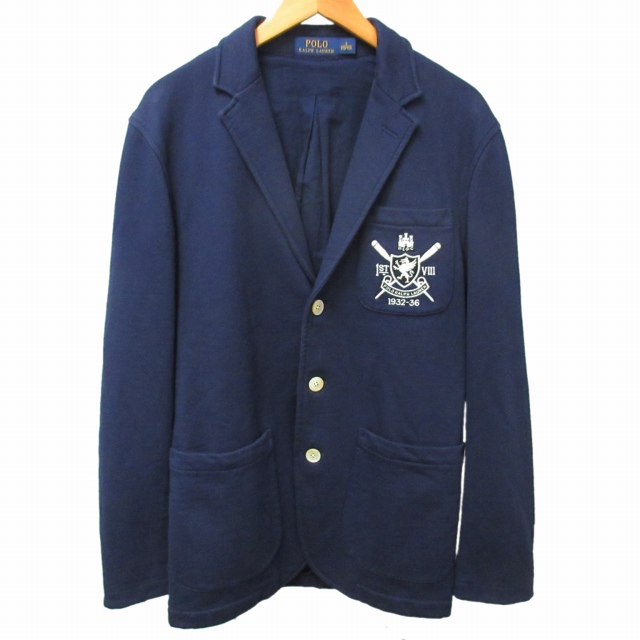 ポロ ラルフローレン POLO RALPH LAUREN 美品 刺繍 テーラード 