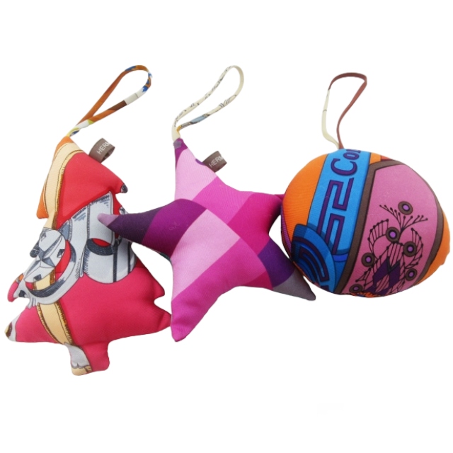 未使用品 エルメス HERMES petit h プティアッシュ オーナメント 3点  