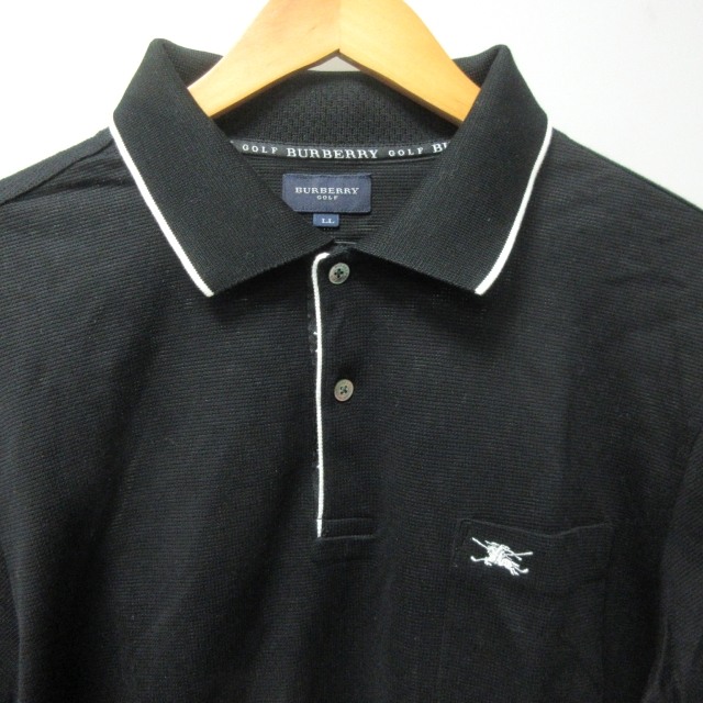 バーバリーゴルフ BURBERRY GOLF 美品 ポロシャツ ポケット シャツ 