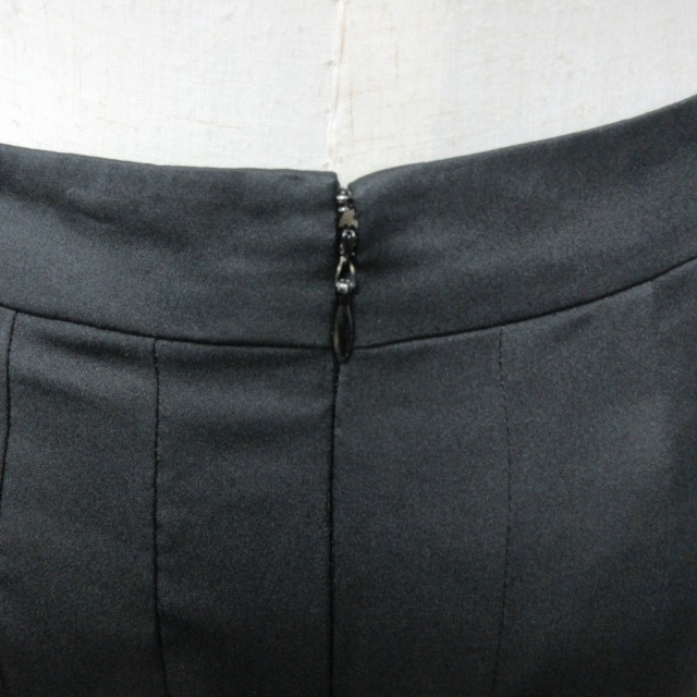 シャネル CHANEL 05C プリーツ ロングスカート ギャザー シルク100  