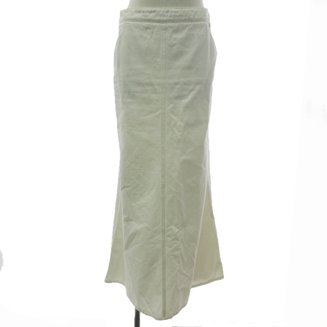 シャネル CHANEL 03C ロングスカート フレア ワンポイントロゴ  