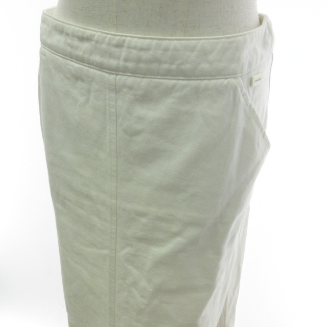 シャネル CHANEL 03C ロングスカート フレア ワンポイントロゴ