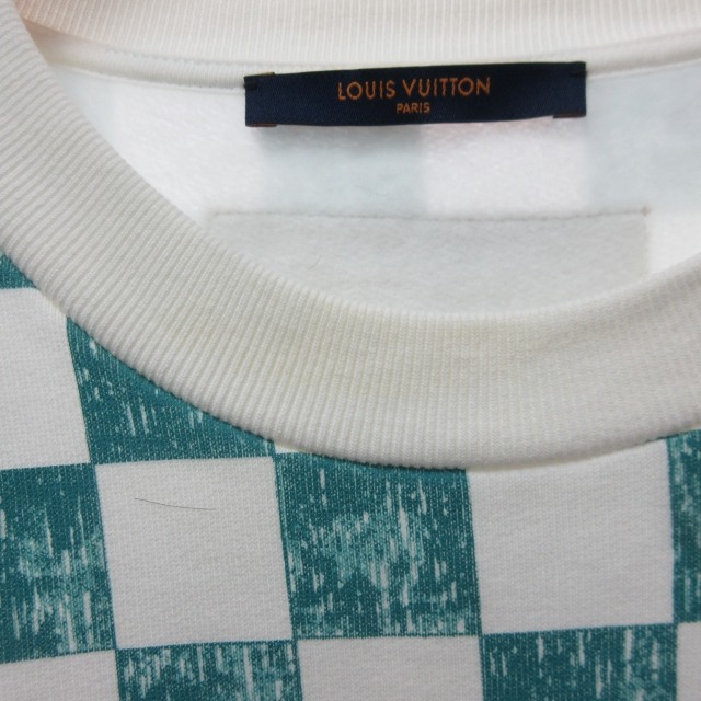 ルイヴィトン LOUIS VUITTON 21AW ダミエプリンテッドスウェット 