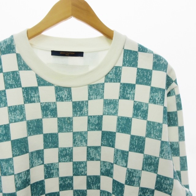 ルイヴィトン LOUIS VUITTON 21AW ダミエプリンテッドスウェット  