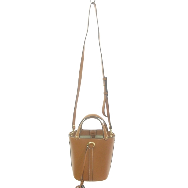 未使用品 トリーバーチ TORY BURCH 新品同様 ミラーホーボー 2WAY 