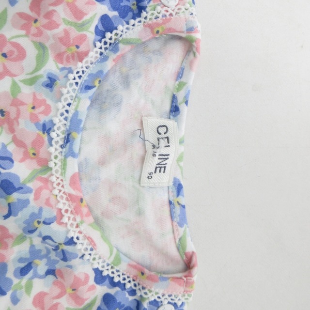 セリーヌ CELINE 美品 ベビー キッズ 花柄セットアップ 90cm