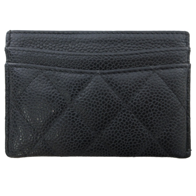シャネル CHANEL 美品 マトラッセ カードケース 名刺入れ 財布 