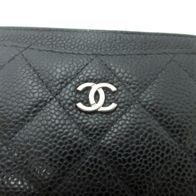 シャネル CHANEL 美品 マトラッセ カードケース 名刺入れ 財布 