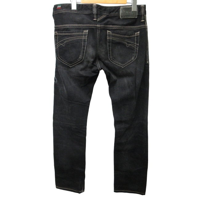 ディーゼル DIESEL THANAZ デニム スリムスキニー ダメージジーンズ 
