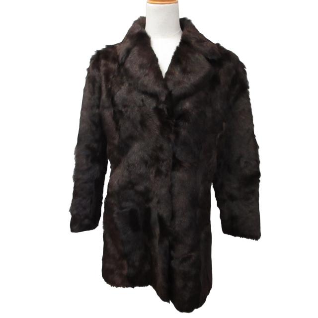 未使用品 Bronze FUR ブロンズファー タグ付き ミンクファー コート 