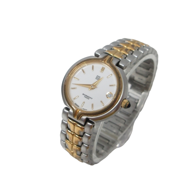 稼働 GIVENCHY 腕時計 ヴィンテージ レディース 4Gロゴ 2372 GIVENCHY  