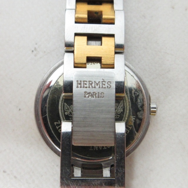 エルメス HERMES ウィンザー WINDSOR 腕時計 ウォッチ クォーツ 