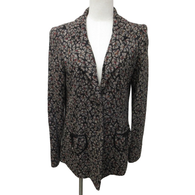 サイトウトヨコ TOYOKO SAITO 斎藤都世子 ニットジャケット ブレザー  