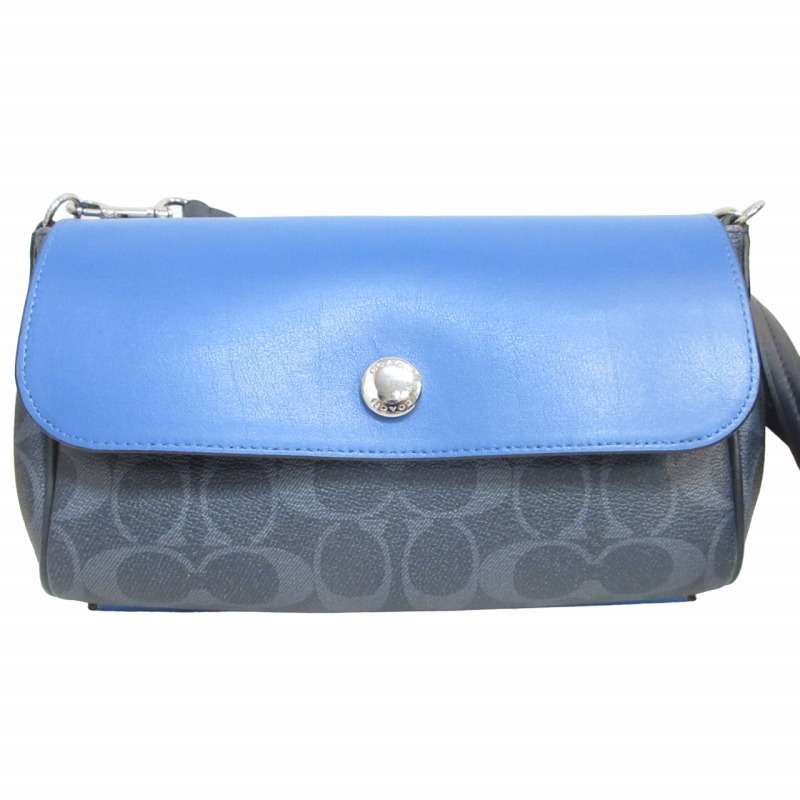 ＊　COACH シグネチャー　リバーシブル　ショルダーバッグ　F59534 COACH コーチ バッグ ショルダーバッグ 斜めがけ リバーシブル