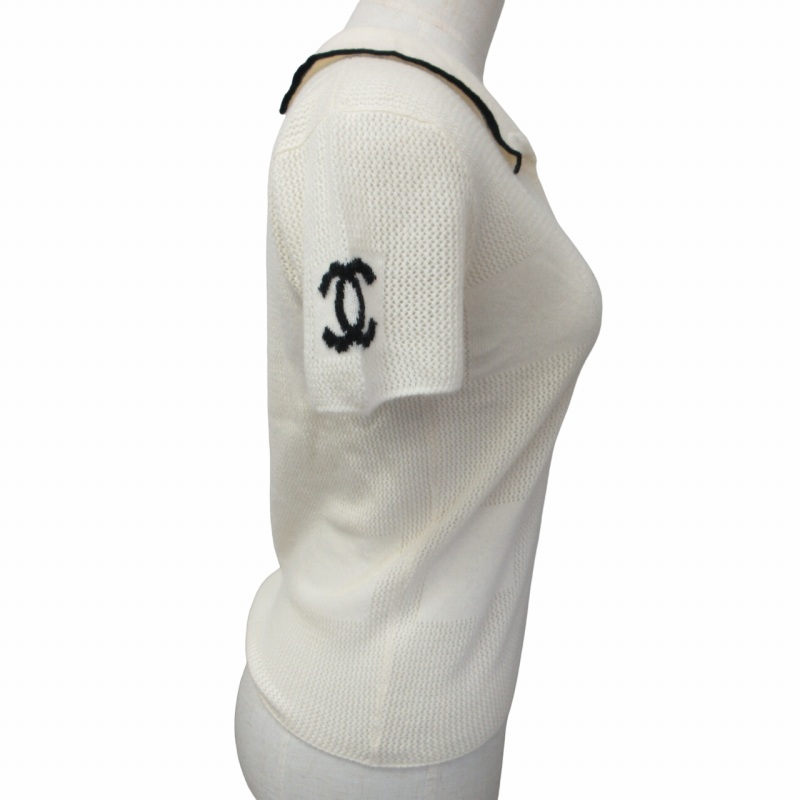 シャネル CHANEL 希少 01C ヴィンテージ カシミヤ ニット セーター 