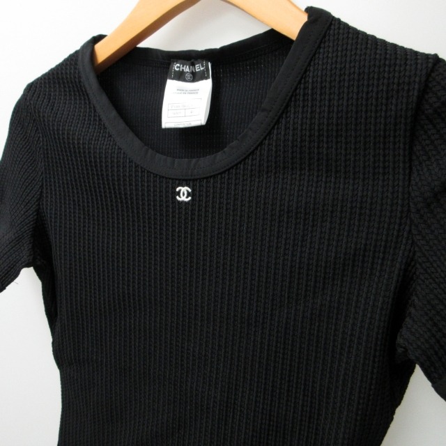 シャネル CHANEL 98C 90s ヴィンテージ チビTシャツ カットソー マイヨ 